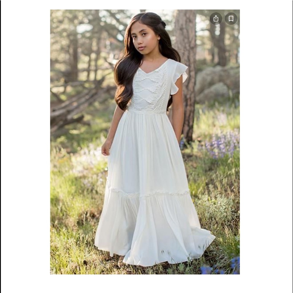 Joyfolie Viola Dress in Cream